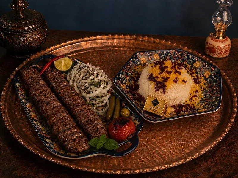 Degustační perské menu v restauraci Saffron Persian Food