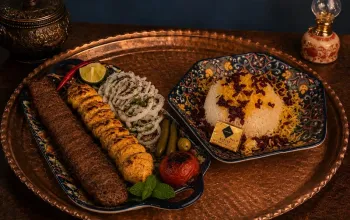 Degustační perské menu v restauraci Saffron Persian Food