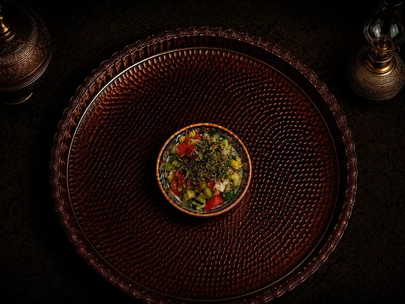 Degustační perské menu v restauraci Saffron Persian Food