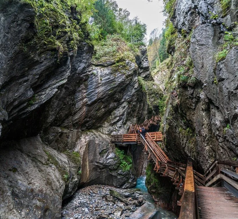 Soutěska Sigmund Thun Klamm a Maiskogel