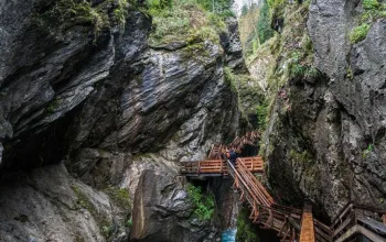 Soutěska Sigmund Thun Klamm a Maiskogel