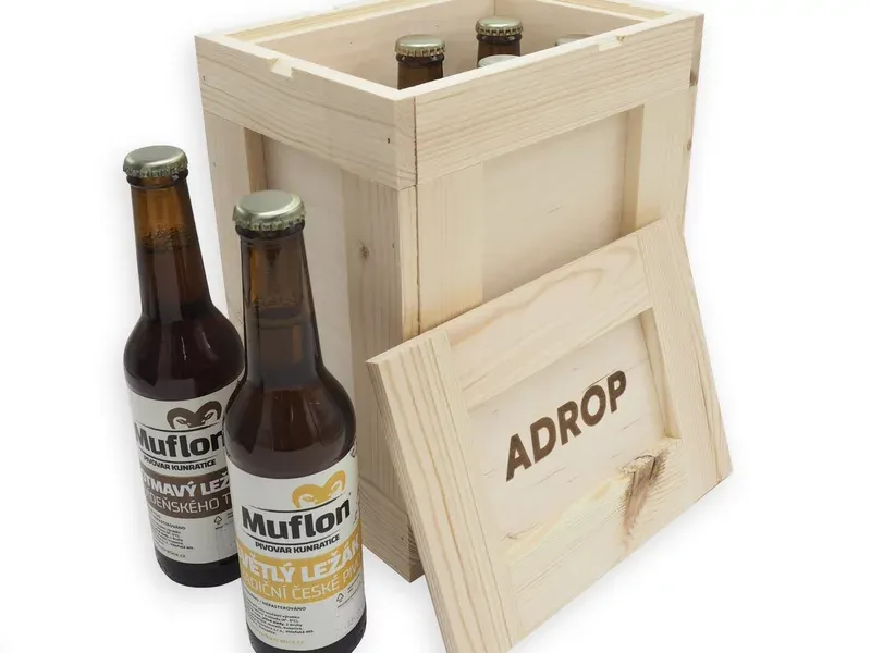 Degustační set piva Muflon – 6× 0,33 l