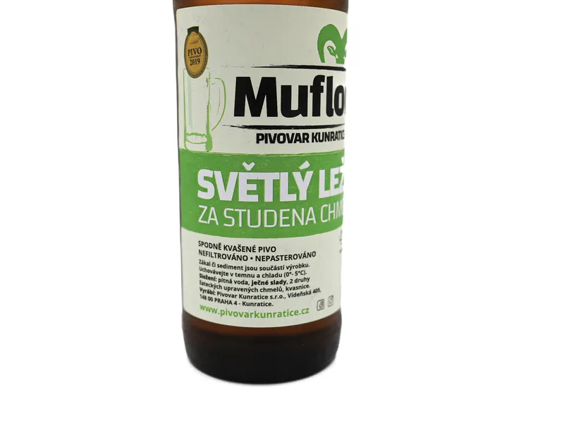 Degustační set piva Muflon – 6× 0,33 l