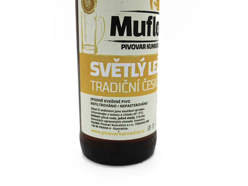 Degustační set piva Muflon – 6× 0,33 l