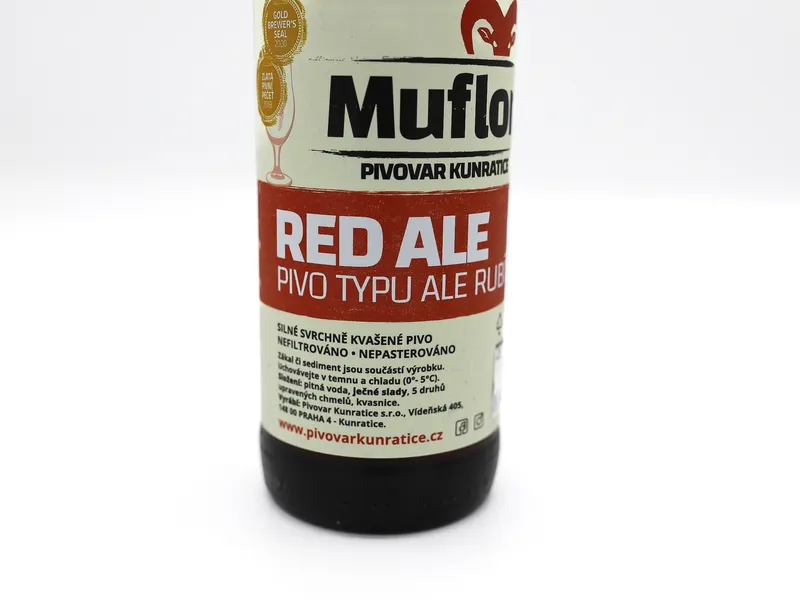 Degustační set piva Muflon – 6× 0,33 l