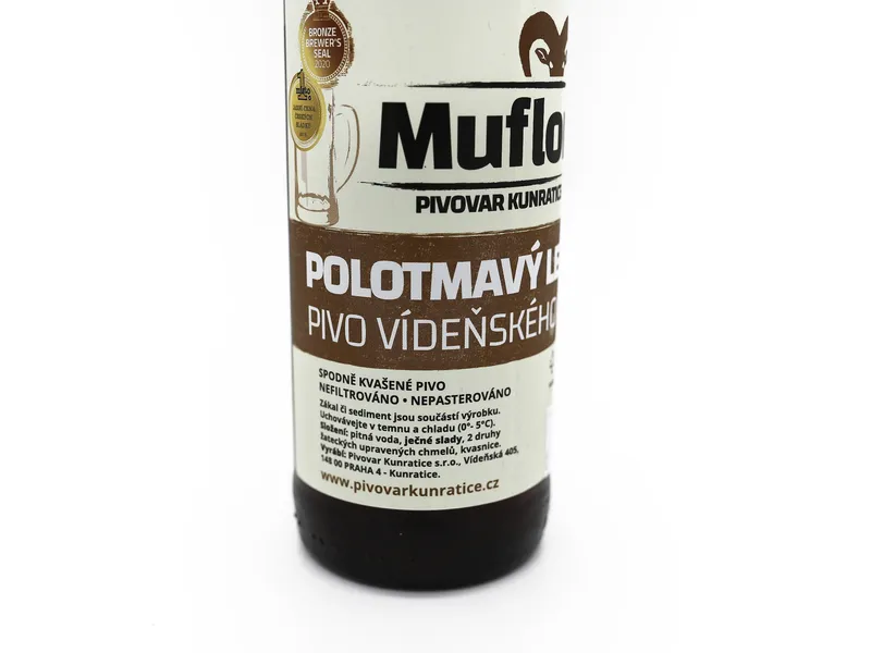 Degustační set piva Muflon – 6× 0,33 l