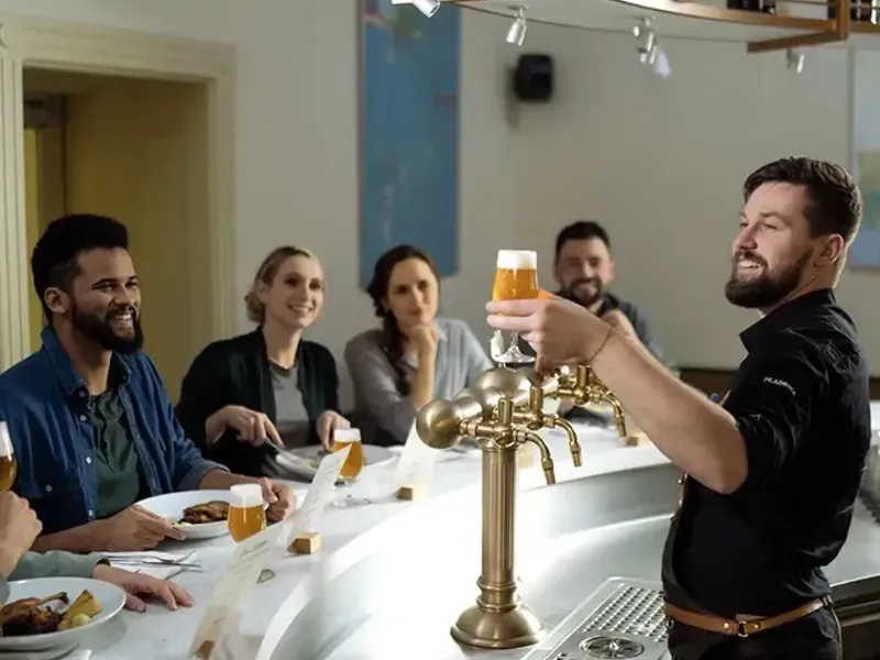 5 chodů, 5 piv a večer plný chutí