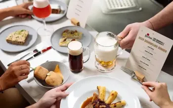 5 chodů, 5 piv a večer plný chutí