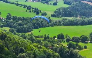 Tandem paragliding po celé ČR jako dárek