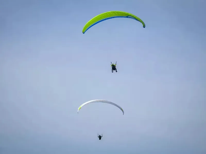 Tandem paragliding po celé ČR jako dárek
