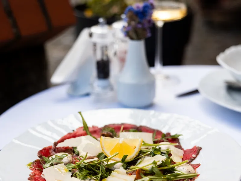 Čtyřchodové menu v restauraci Chateau Ctěnice