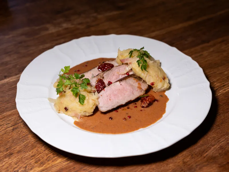 Čtyřchodové menu v restauraci Rendlík