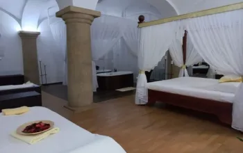 Pivní lázně Klášter s večeří v restauraci Skála