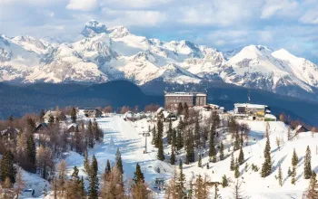 Hotel Rikli Balance - lyžařský balíček s denním přejezdem, bazény a polopenzí v ceně