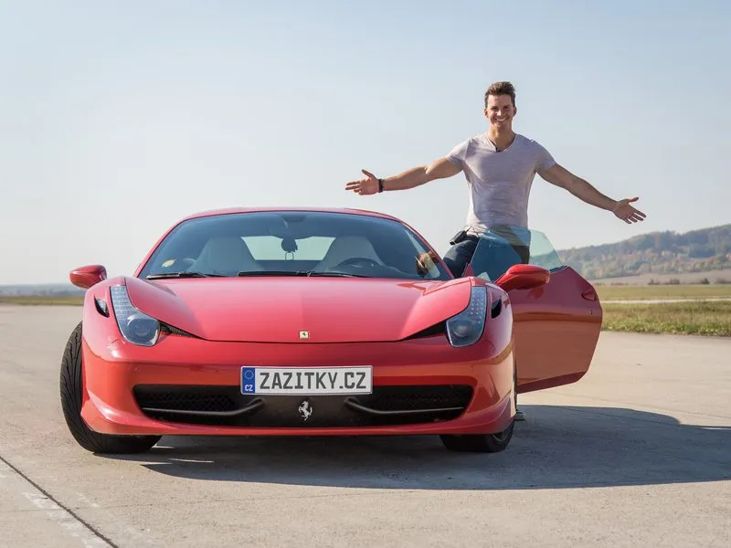 Jízda ve Ferrari na Moravě