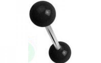 Piercing do jazyka akrylát - PJ01094-B