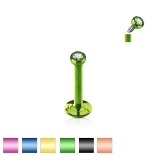 Piercing do brady - eloxovaná ocel - LB1024-1208G