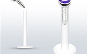 Labreta BioFlex, zirkon 2 mm - LB01034-Q