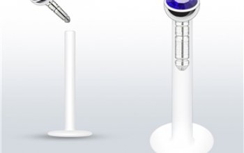 Labreta BioFlex, zirkon 2 mm - LB01034-Q