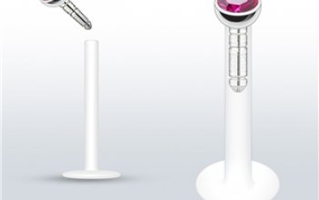 Labreta BioFlex, zirkon 2 mm - LB01034-Q