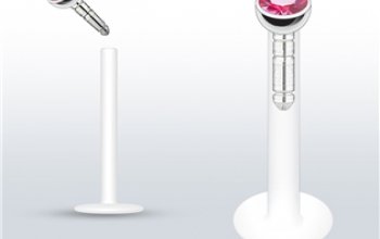 Labreta BioFlex, zirkon 2 mm - LB01034-Q