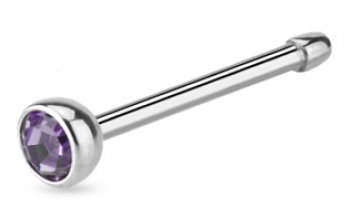 Piercing do nosu - kamínek - N01058Q