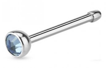 Piercing do nosu - kamínek - N01058Q