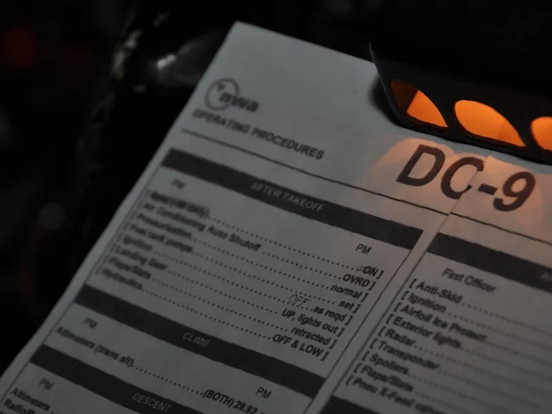 Simulátor dopravního letadla Douglas