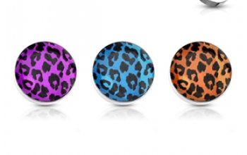 Microdermal - ozdobná část - vzor leopard - MD01038-O