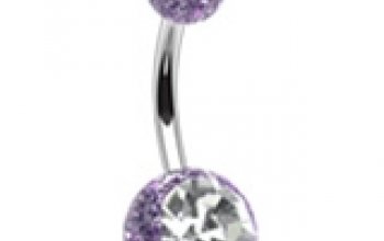 Piercing do pupíku - banánek - BA01072-CG