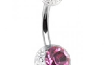 Piercing do pupíku - banánek - BA01072-CG