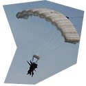 Tandemový paragliding - termický let