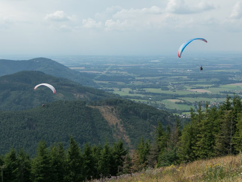 Tandemový paragliding