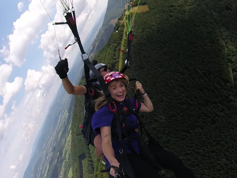 Tandemový paragliding