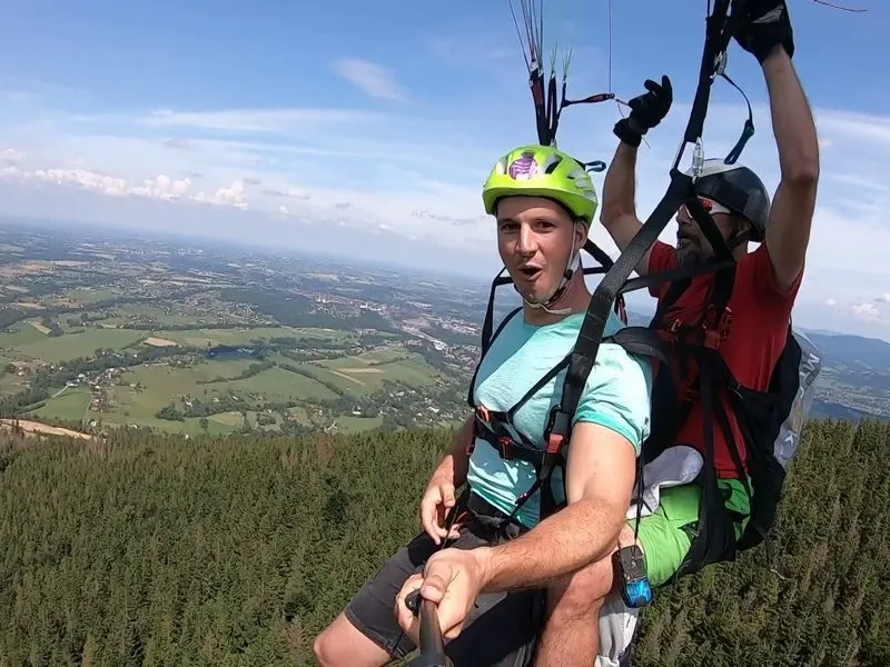 Tandemový paragliding