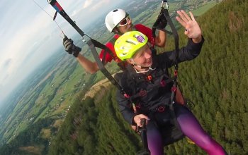 Tandemový paragliding