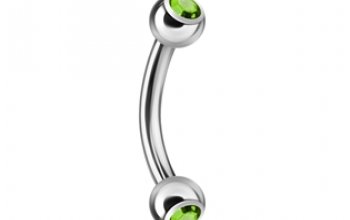 Piercing do obočí 1,2 x 8 mm - OB01004-LB